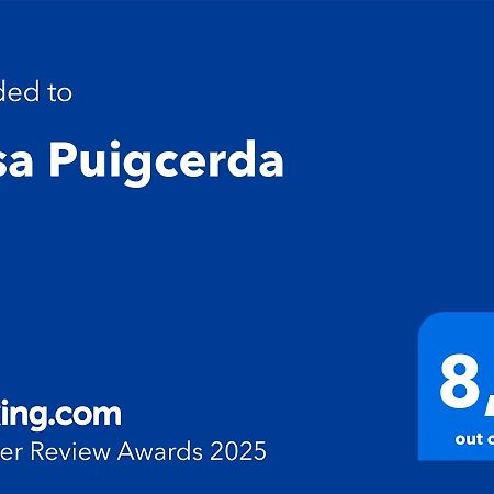 Casa Puigcerda Villa Екстериор снимка
